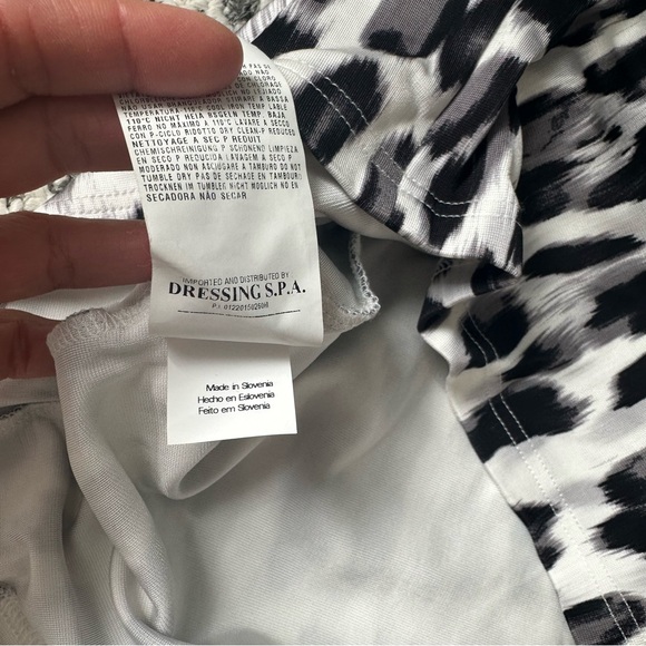 Roberto Cavalli Animal Print Dress Size 8 - Picture 4 of 16